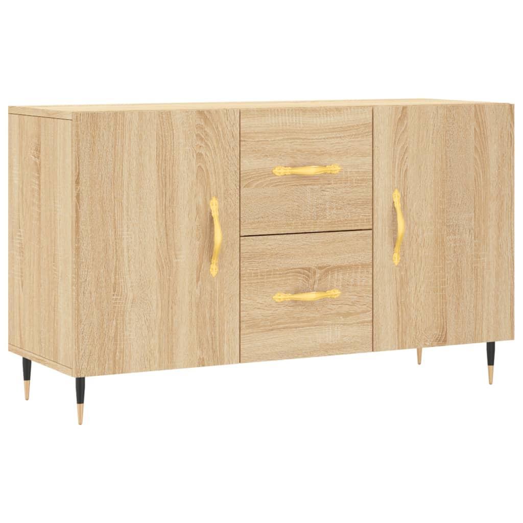 vidaXL Skänk sonoma-ek 100x36x60 cm konstruerat trä