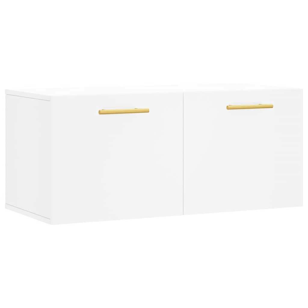 vidaXL Väggskåp vit 80x36,5x35 cm konstruerat trä