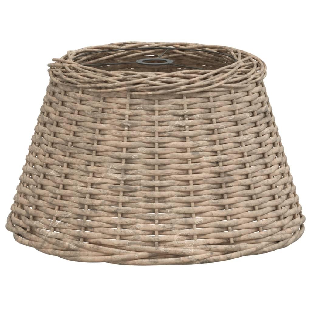 vidaXL Taklampskärm brun Ø50x30 cm korgmaterial