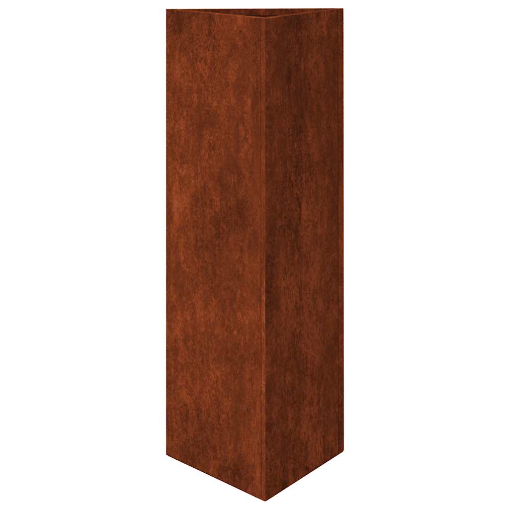 vidaXL Odlingslåda 30x26x75 cm rosttrögt stål