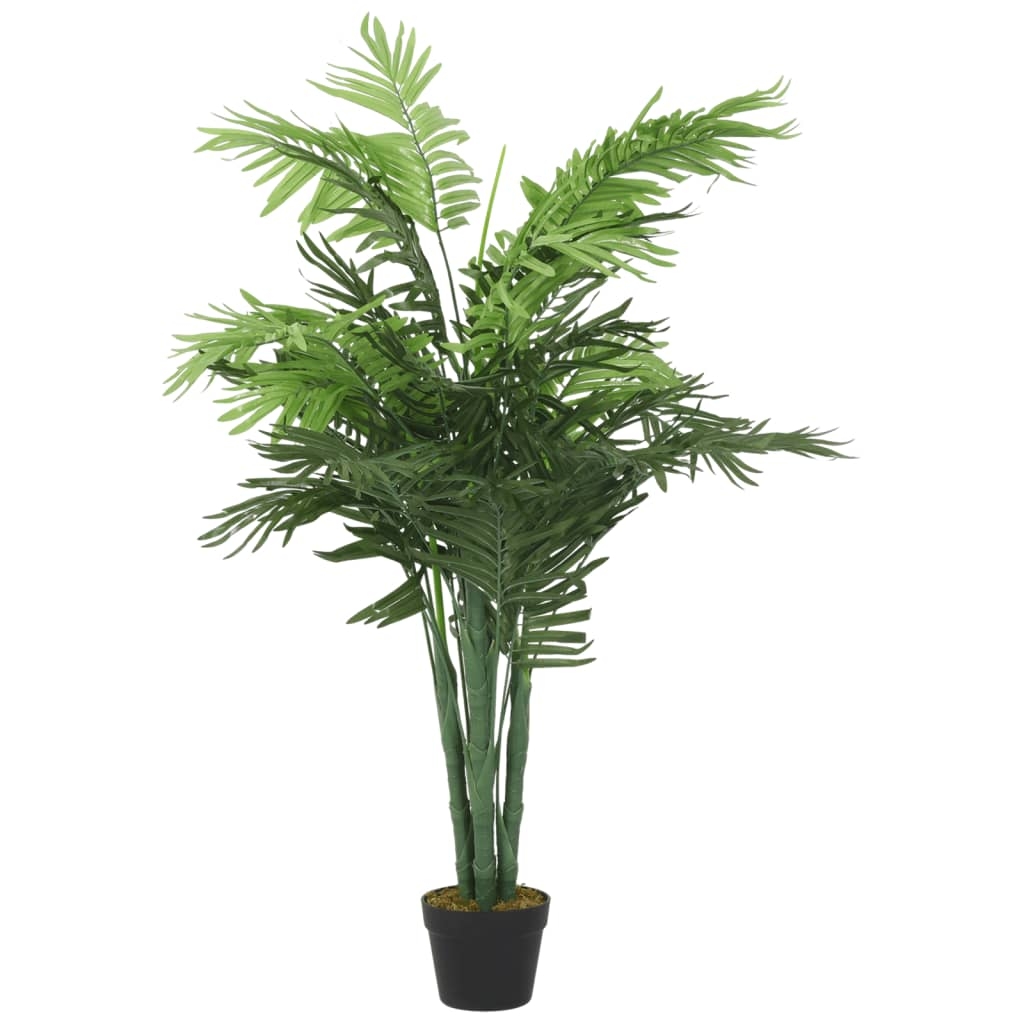 vidaXL Konstväxt palm 18 blad 80 cm