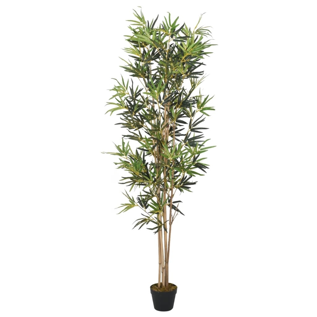 vidaXL Konstväxt bambu 368 blad 80 cm