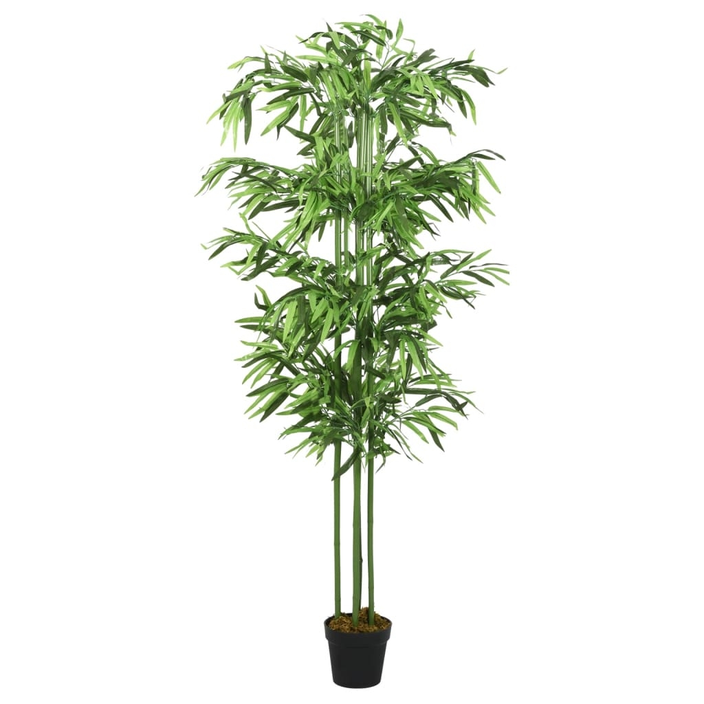 vidaXL Konstväxt bambu 864 blad 180 cm