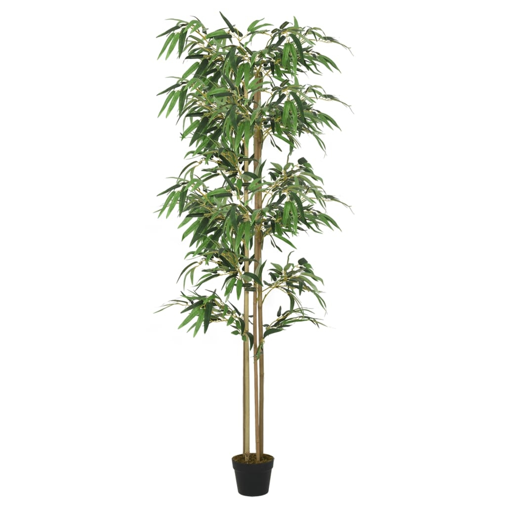 vidaXL Konstväxt bambu 1216 blad 180 cm