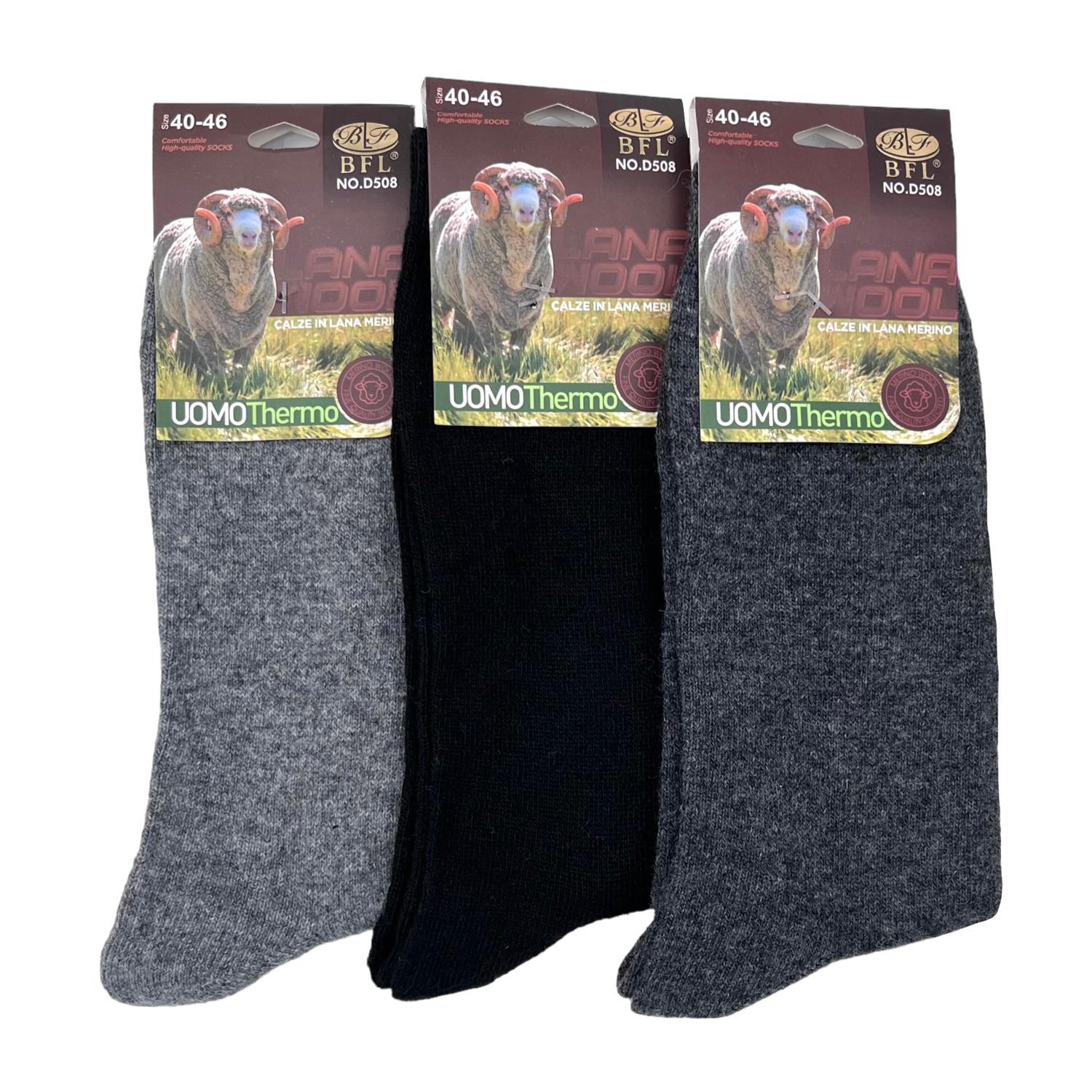 Ullstrumpor, 3pack , stl40-46