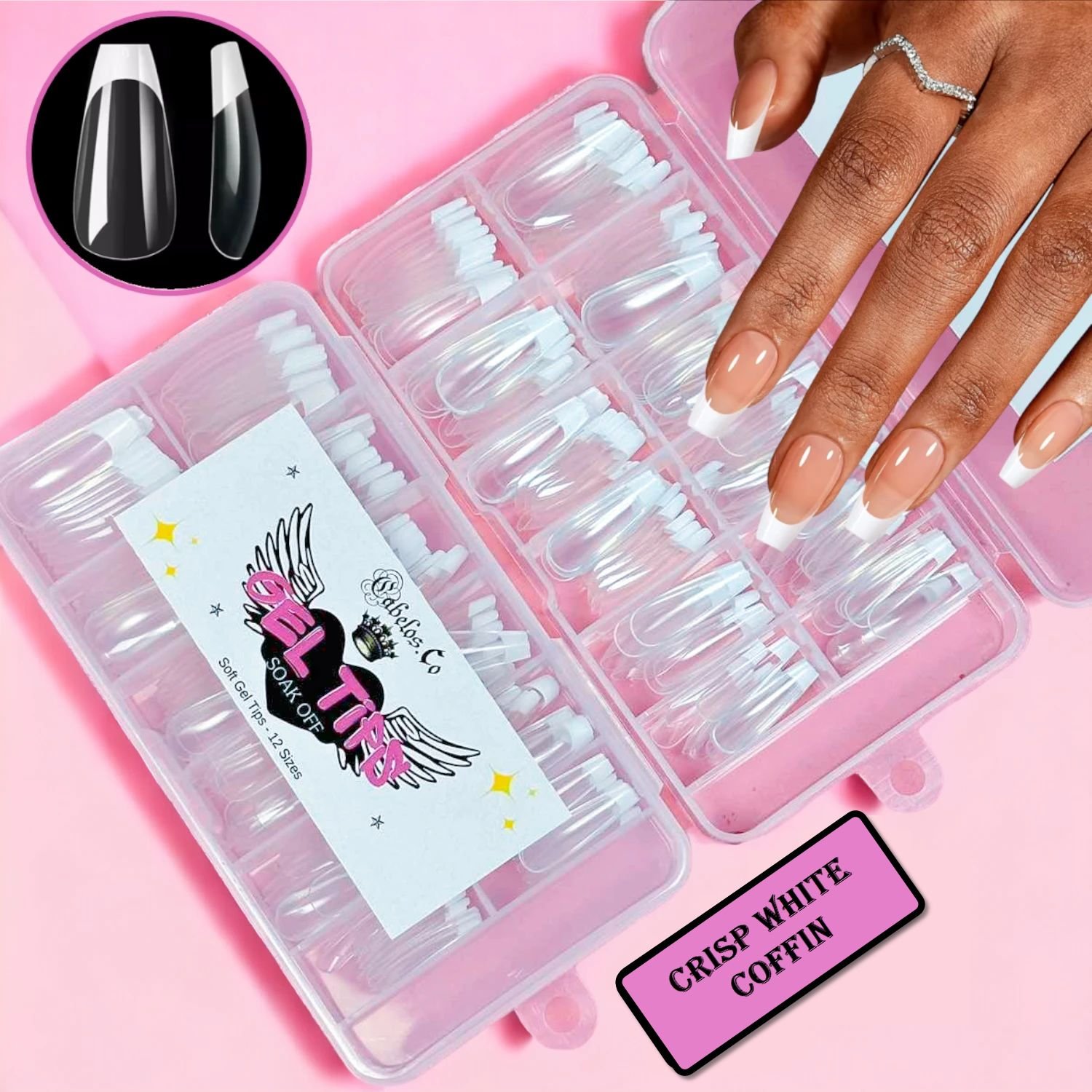 French Tip - Press-On Gel Nails