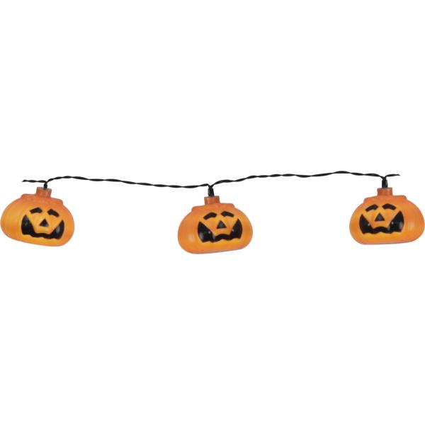Ljusslinga Hallowen Pumpor 8 st