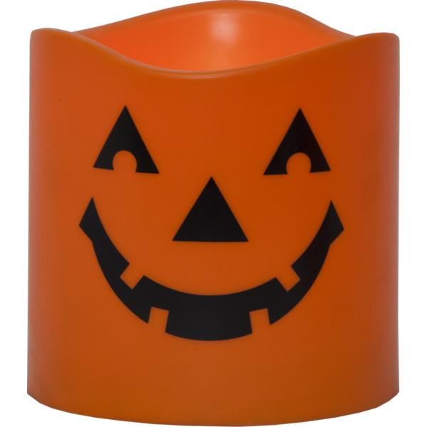 Hallowen LED Blockljus XL 15x15x15
