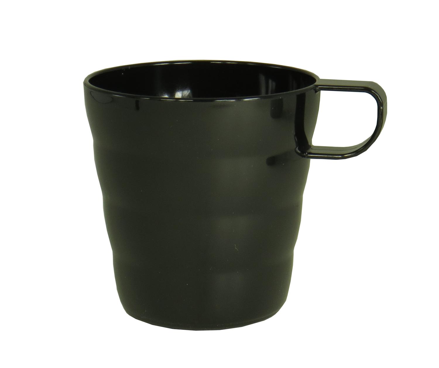 Mugg 4-pack 25 cl SAN-plast Svart Daloplast