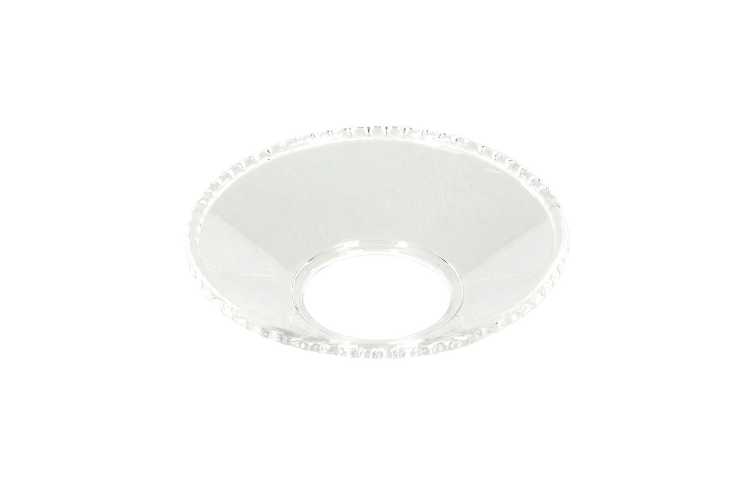 Ljusmanschett Klar Våg Glas 4-pack