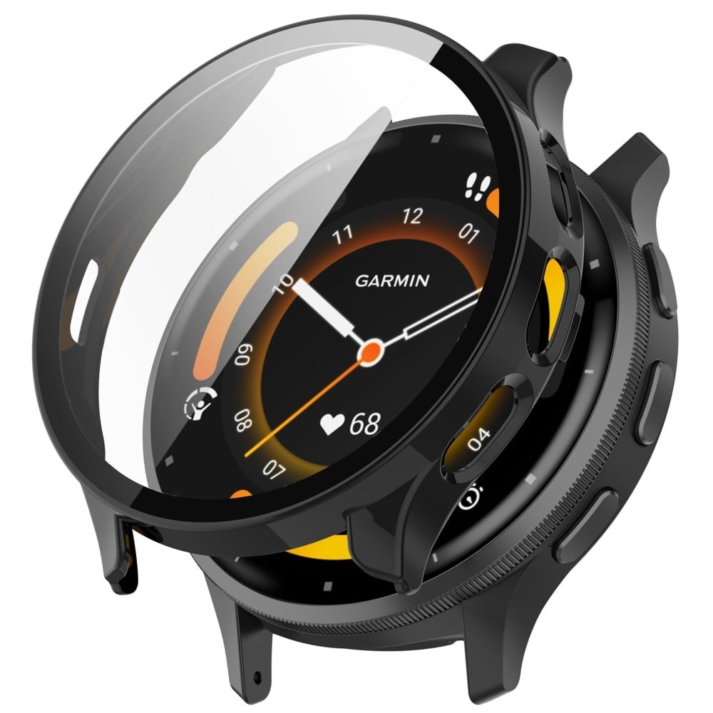 Garmin Venu 3S-deksel med herdet glass - Svart