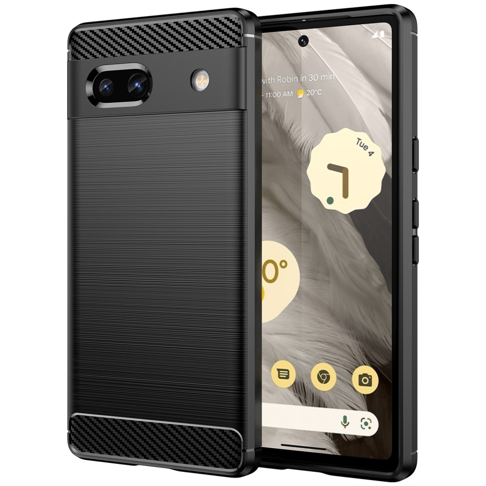 Carbon Flex Google Pixel 7a skal - Svart