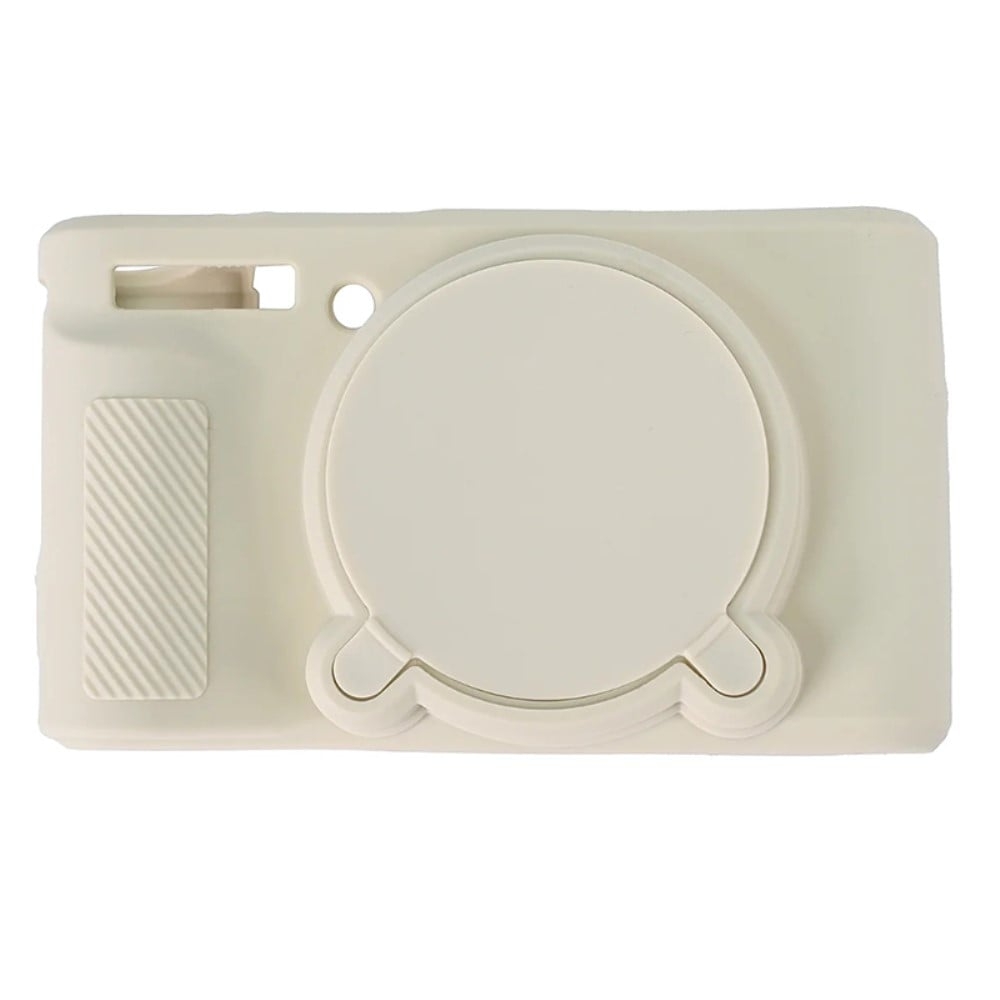 Canon SX740 Mjukt silikonfodral Ergonomiskt kameraskydd - Beige