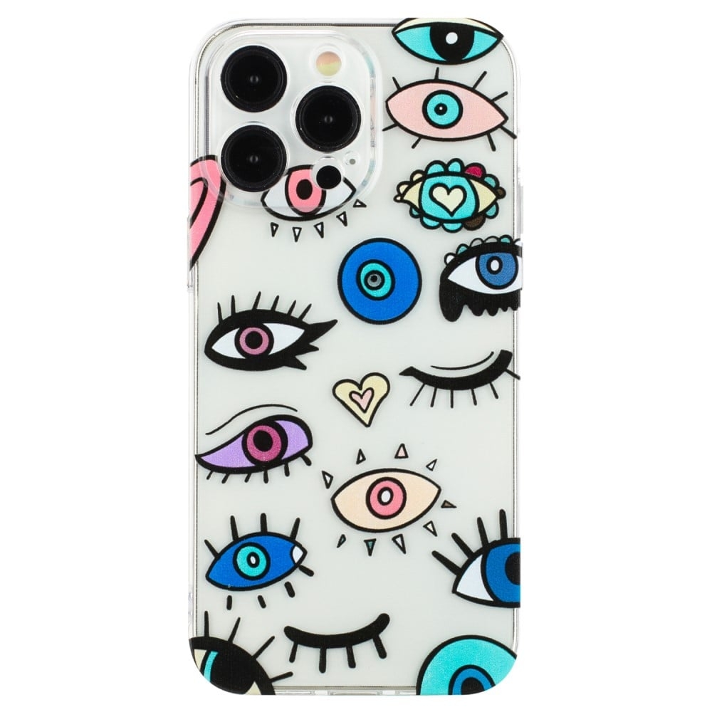 Deco iPhone 15 Pro Max skal - Monsterögon