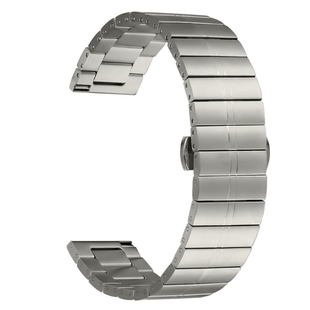 Rustfri stålrem Xiaomi Watch S1 / S1 Active udskiftningsurrem med spænde - Farve På Titaniumlegering
