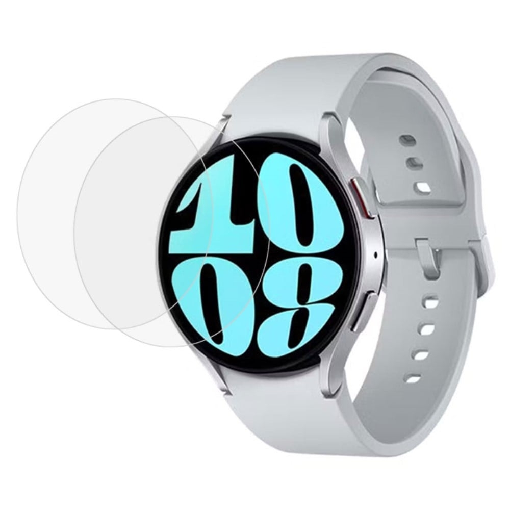 2-pakning Samsung Galaxy Watch7 40 mm skjermbeskytter 2,5D Arc Edge herdet glassfilm for klokke