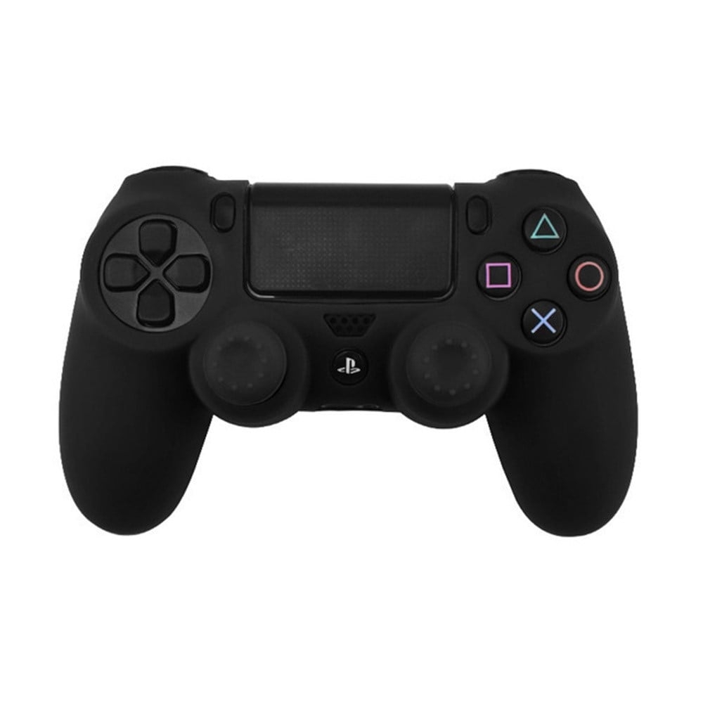 DATA FROG Silikonskydd Sony PlayStation 4 Pro / PS4 Slim / Playstation 4 Gamepad Skyddsfodral - Svart