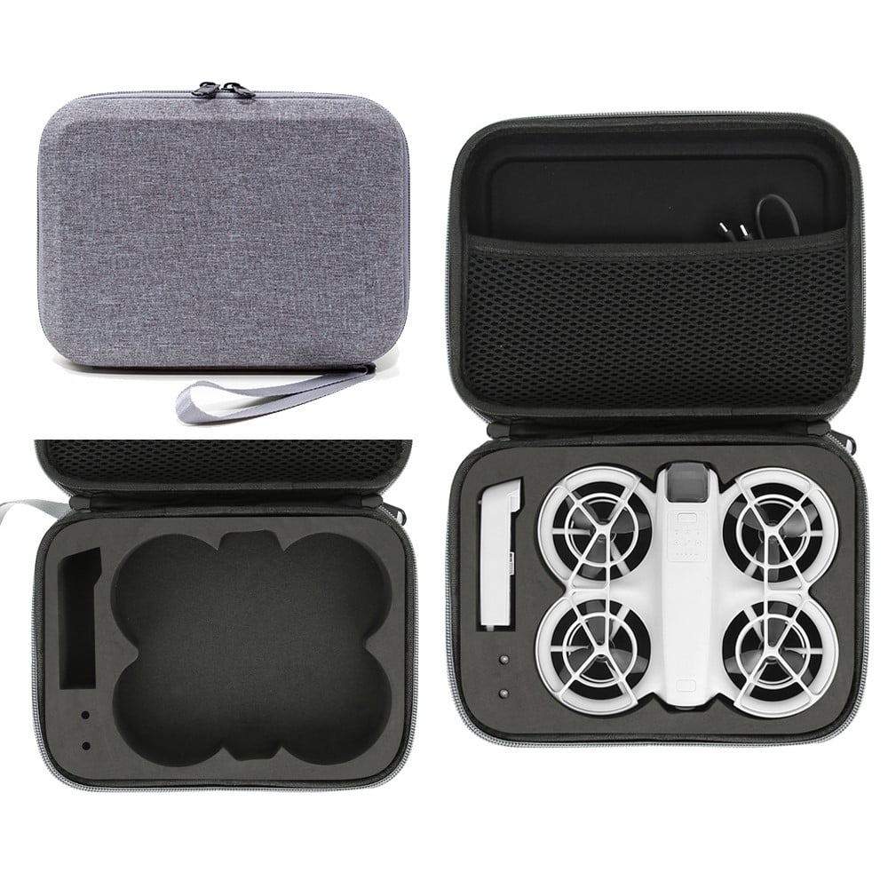 Harmaa Kannettava Eva Säilytyslaukku Dji Neo Drone Iskunkestävä Kantolaukku