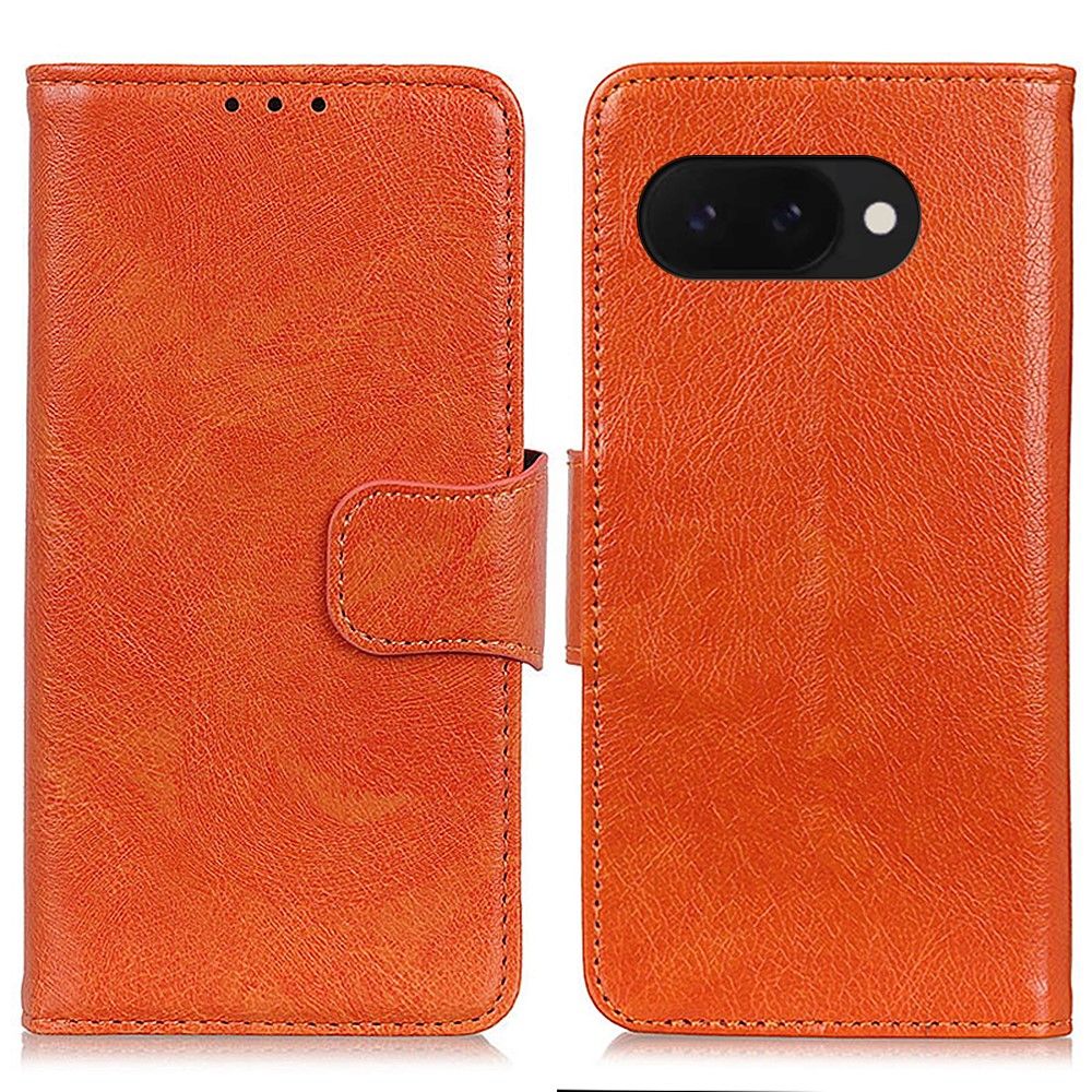 Neptune Læder Google Pixel 9a Flip etui - Orange