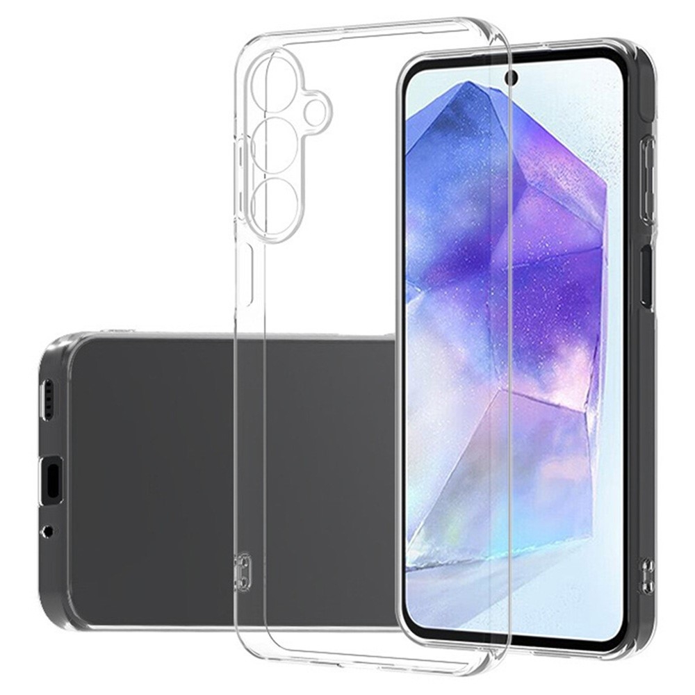 Tunt genomskinligt Samsung Galaxy A56 skal