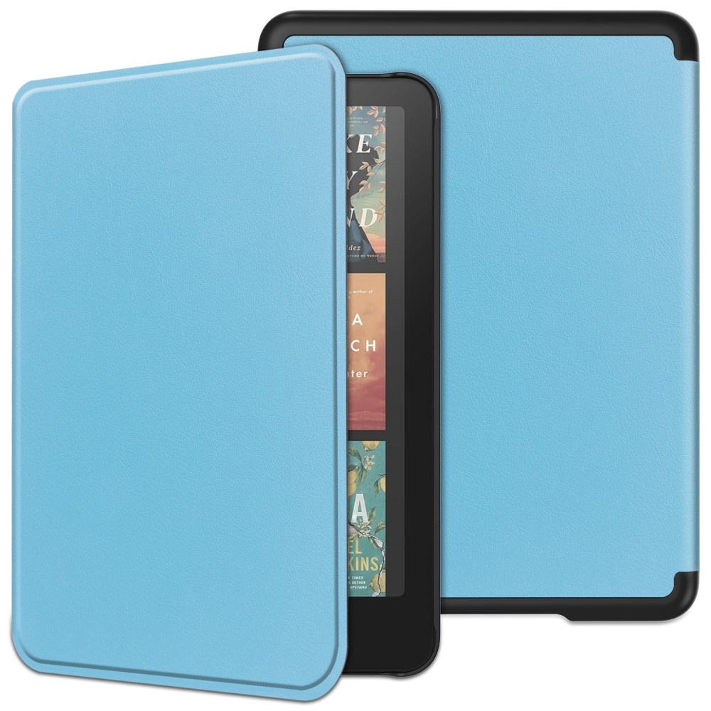 Amazon Kindle Paperwhite (2024) Fodral Stöttålig och PU E-Reader Cover Stödjer Auto Wake / Sleep - Himmelsblå