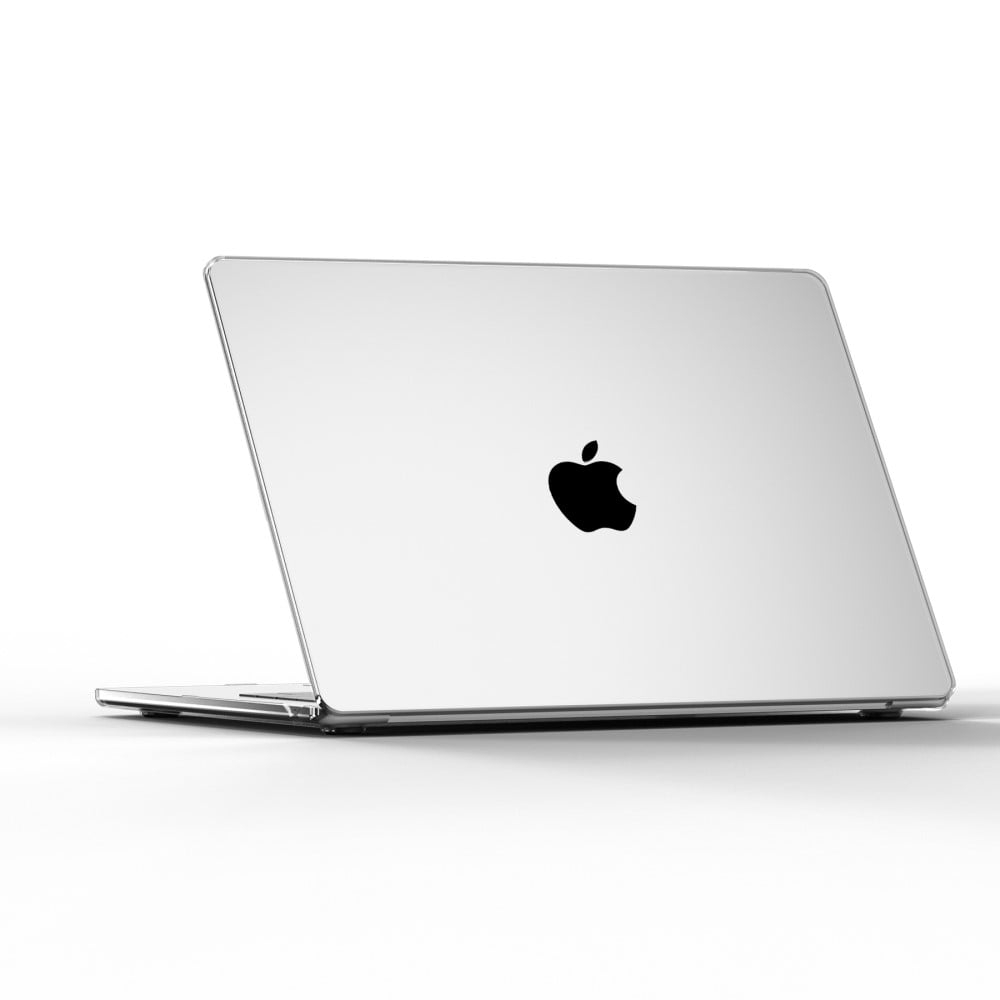 MacBook Air 13 tuuman (2024) A3113 M3 / (2022) A2681 Kotelo kristallinkirkas kova kolhun kestävä kannettavan tietokoneen suojus - Läpinäkyvä