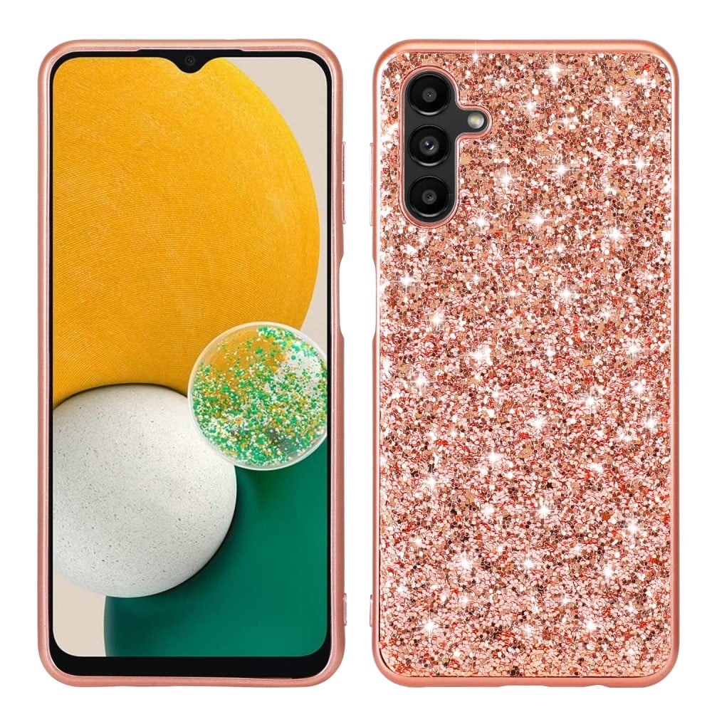 Glitter Samsung Galaxy A26 skal - Roséguld
