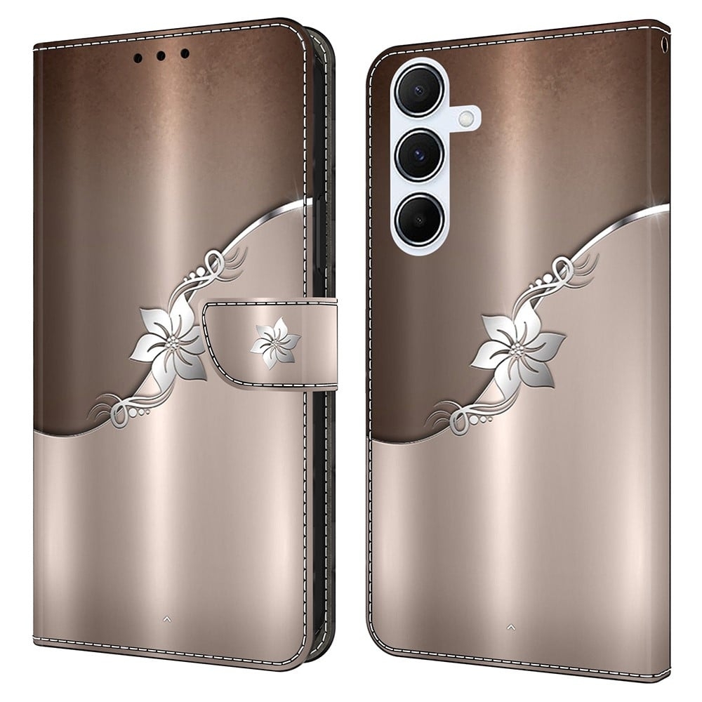 Wonderland Samsung Galaxy A36 / Samsung Galaxy A56 fodral -Silverblomma