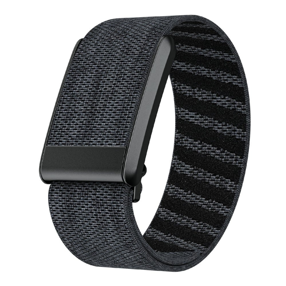 WHOOP 4.0 Fitness Tracker Handledsband Elastisk Justerbar Rem - Svart + Grå