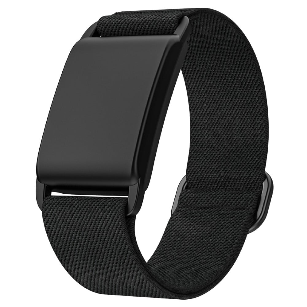 WHOOP 4.0 Fitness Tracker Elastiskt handledsband i ett stycke av polyester med justeringsspänne - Svart