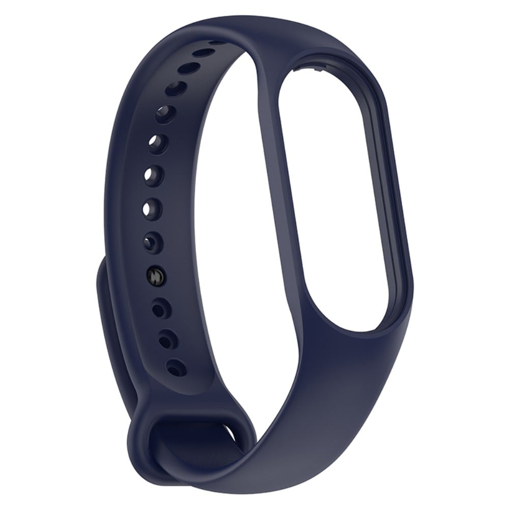 Xiaomi Mi Band 7 / 6 / 5 enkelt klockarmband - Midnattsblå