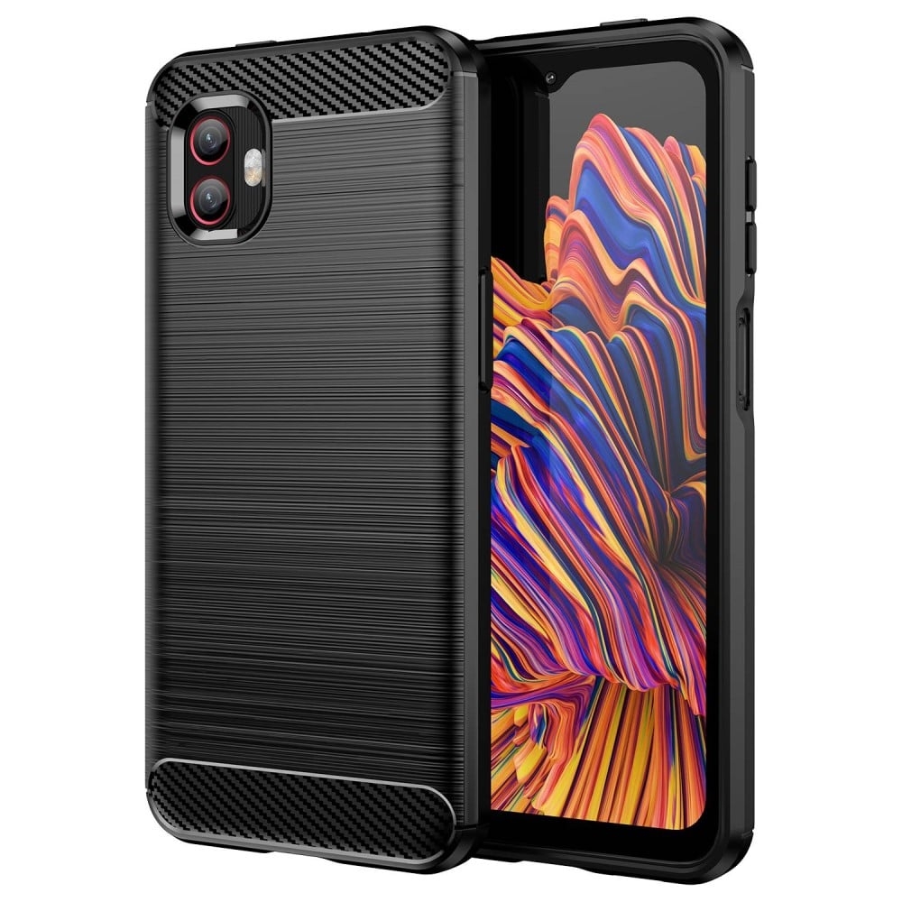 Carbon Flex Samsung Galaxy Xcover 6 Pro / Samsung Galaxy Xcover 2 Pro skal - Svart