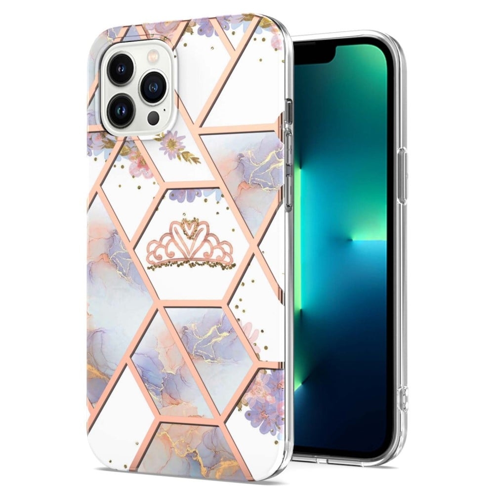 Marmormotiv iPhone 14 Pro Max skal - Krona