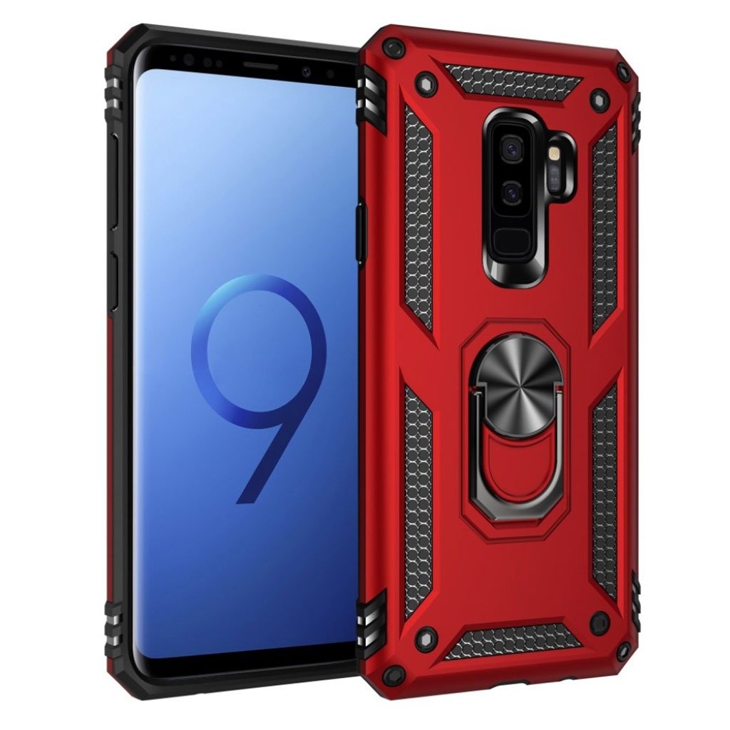 Bofink Combat Samsung Galaxy S9 Plus skal - Röd