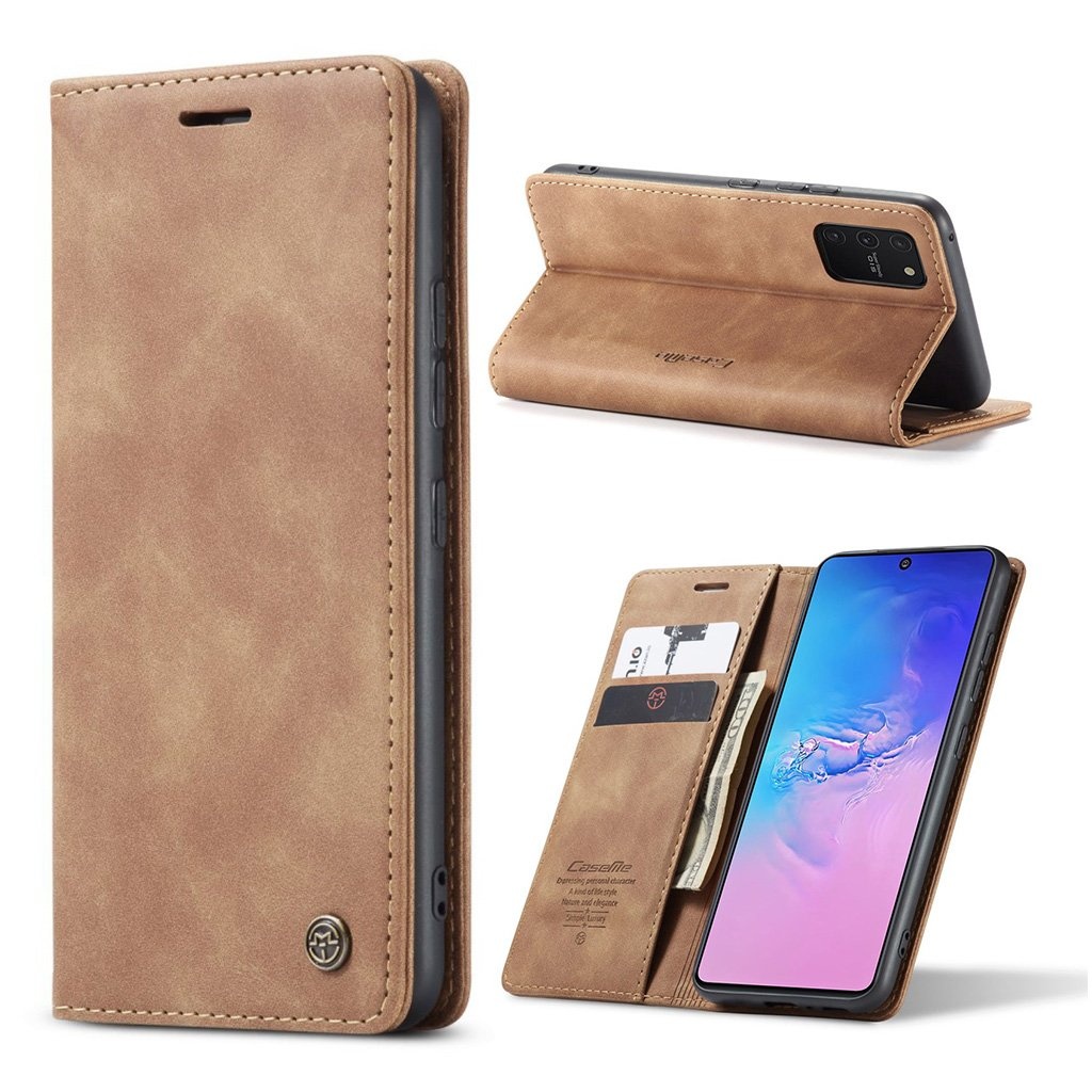 CaseMe vintage Samsung Galaxy S10 Lite fodral - Brun
