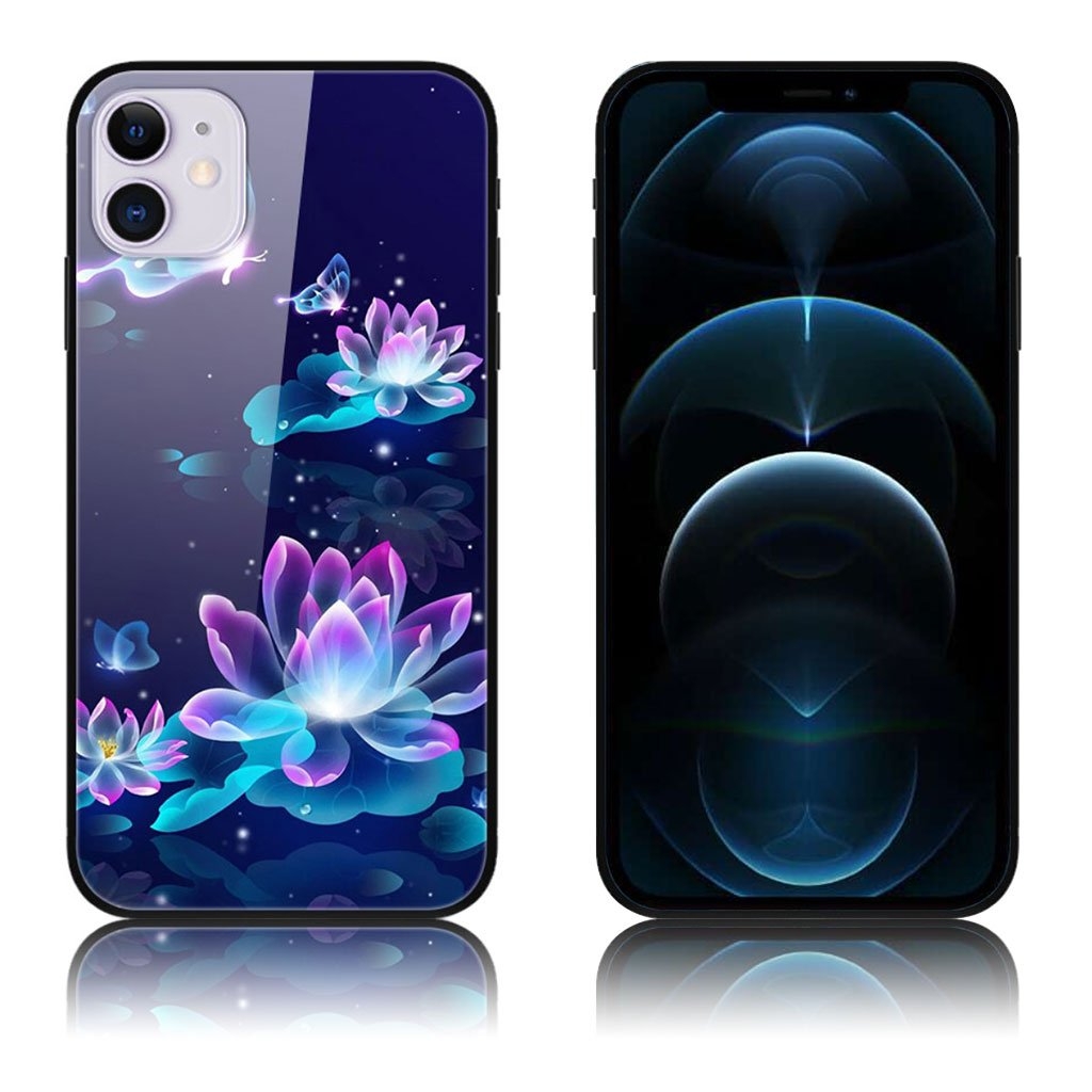 Fantasy iPhone 12 / 12 Pro Deksel - Lotus Blomst