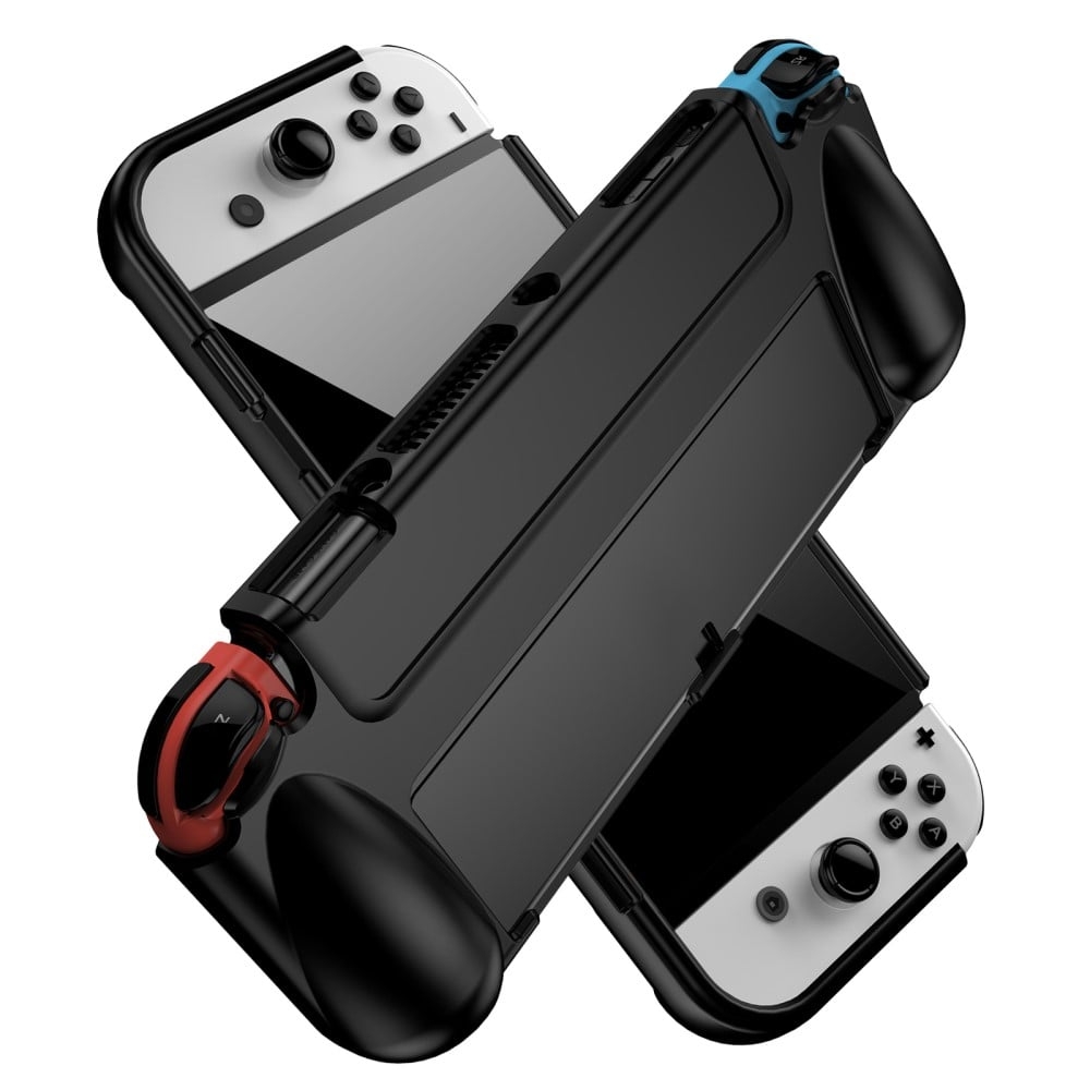 Nintendo Switch OLED enkelt TPU-deksel - Svart