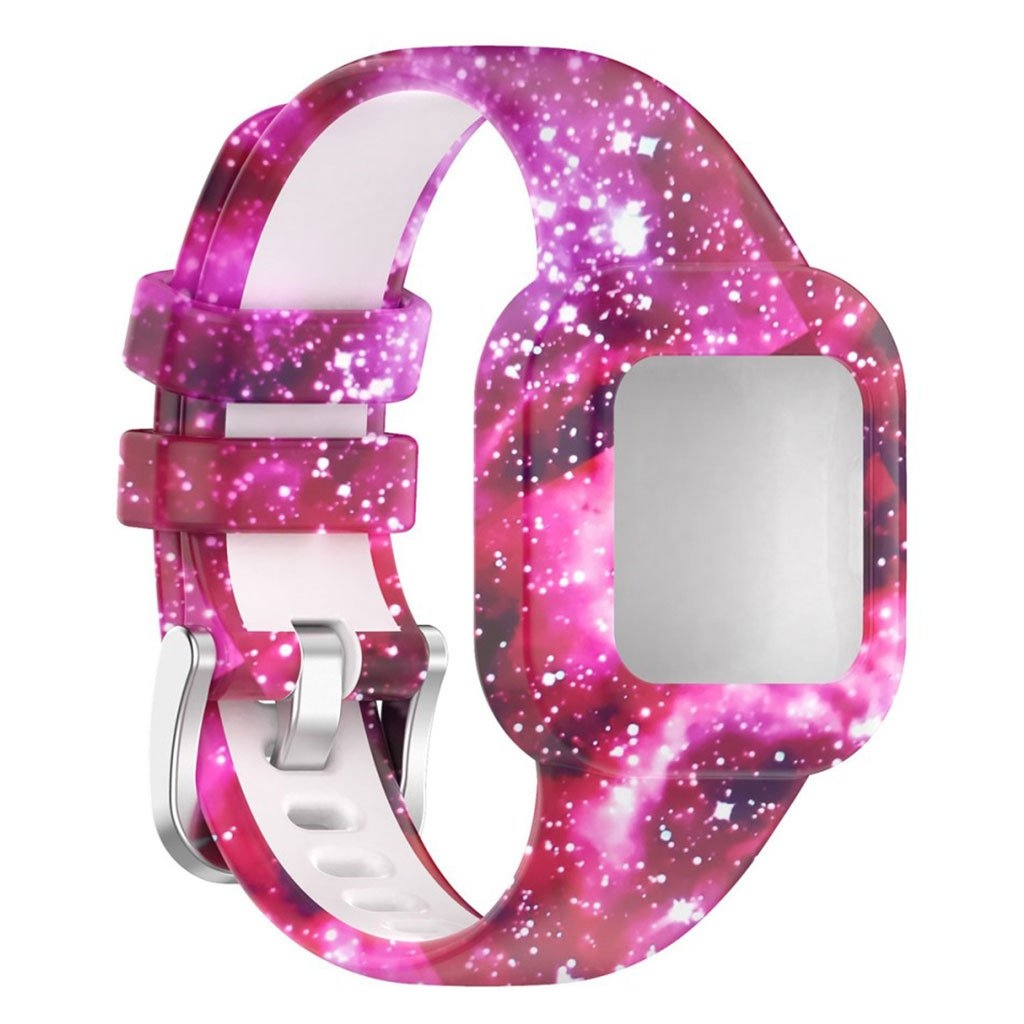 Garmin Vivofit Jr 3 pattern silicone watch band - Starry Sky
