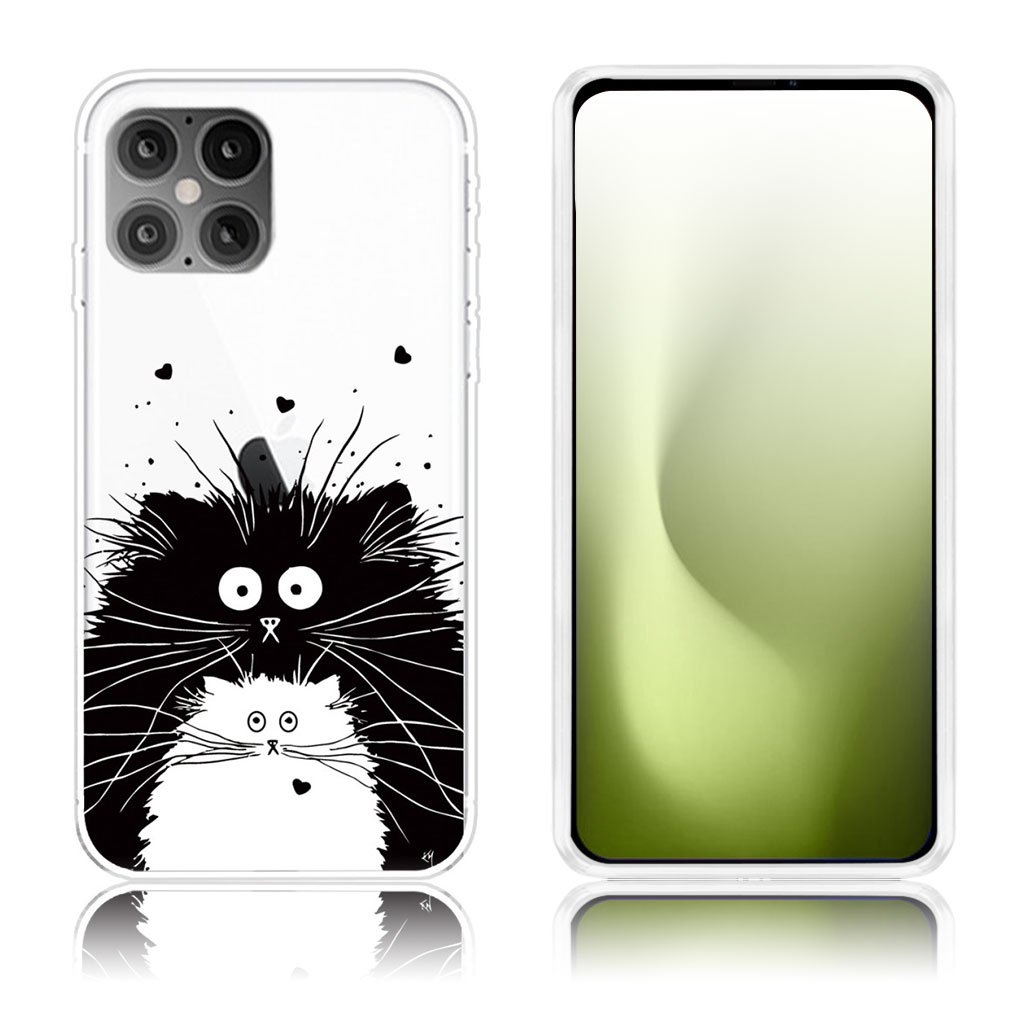 Deco iPhone 12 Pro / iPhone 12 skal - Två Katter