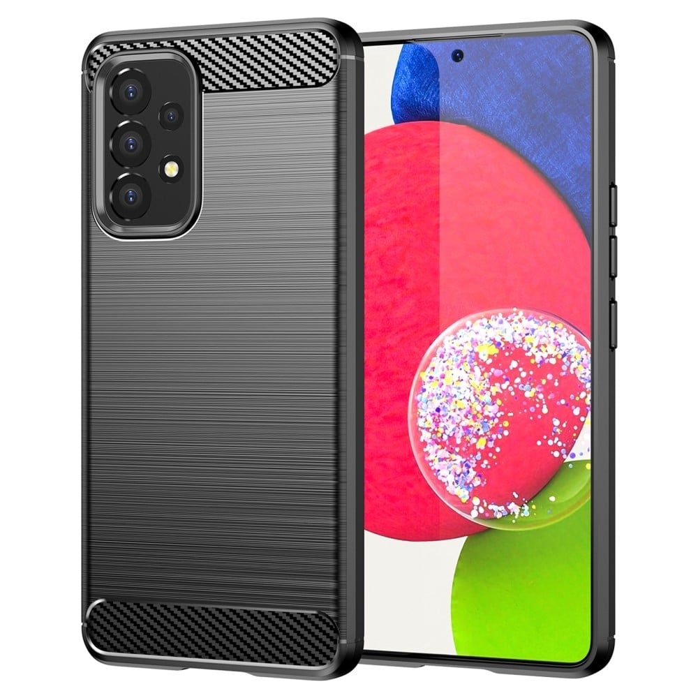 Carbon Flex Samsung Galaxy A53 5G skal - Svart