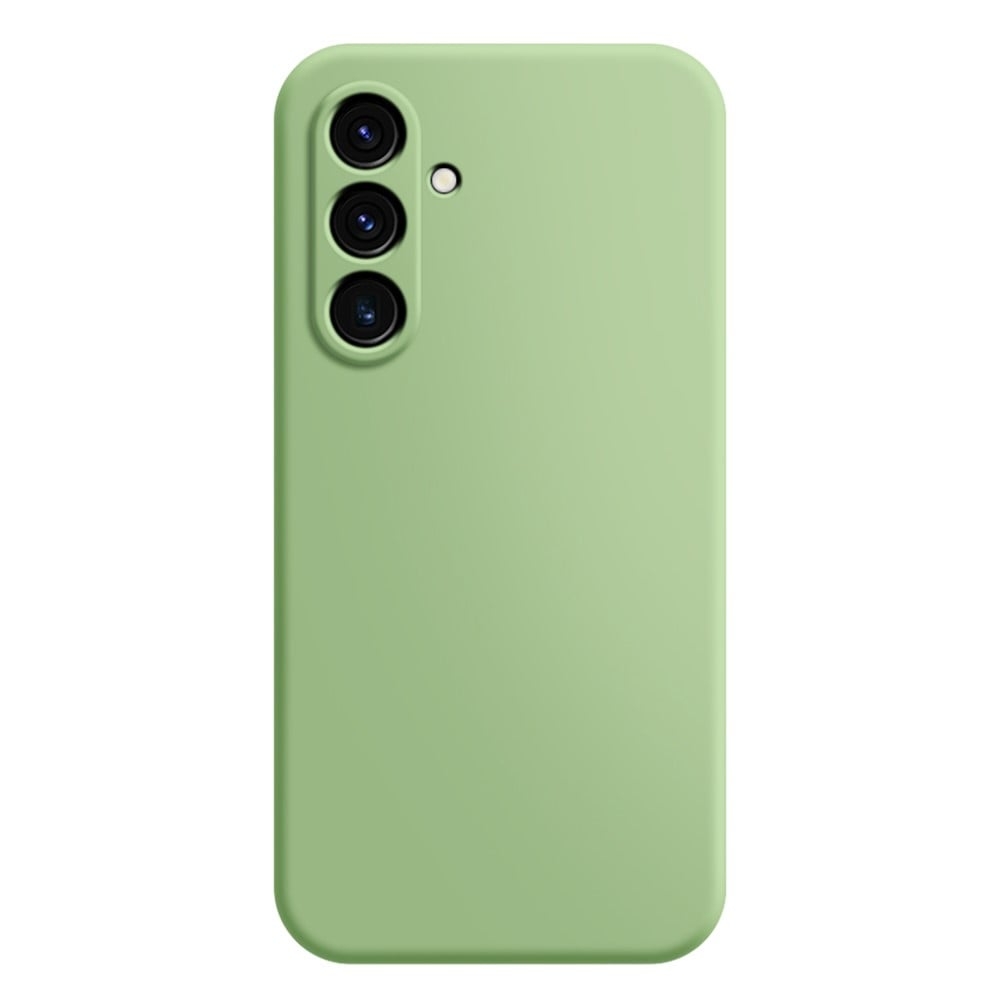 Avfasat gummerat droppskydd för Samsung Galaxy A54 - Grön