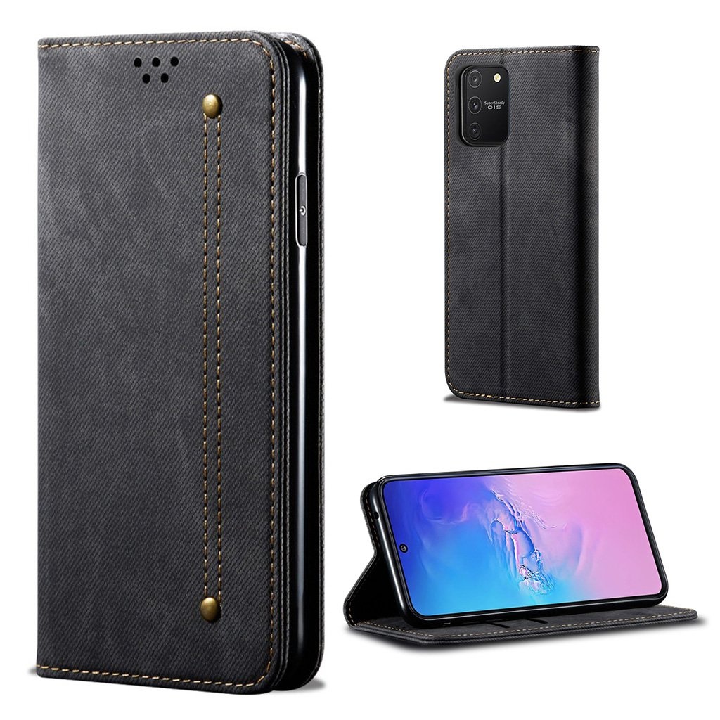 Jeans Samsung Galaxy S10 Lite fodral - Svart