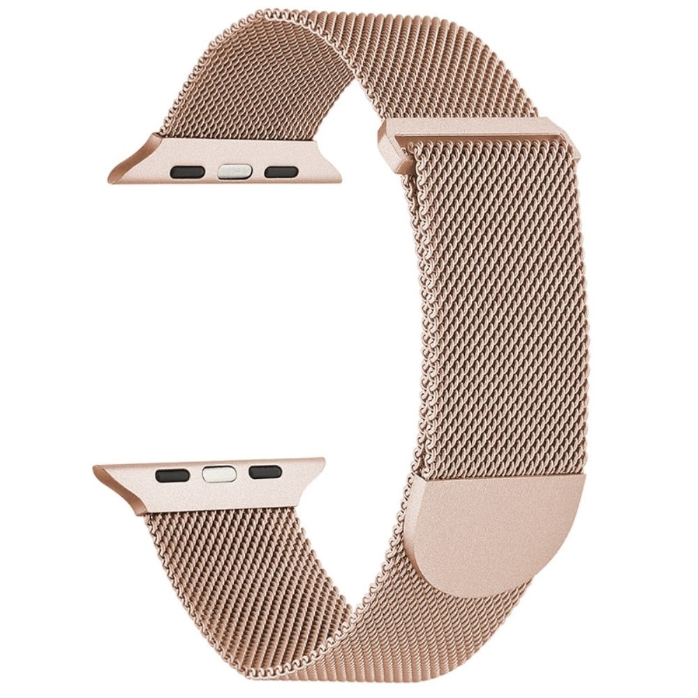 Apple Watch Series 8 (45mm) / Watch Ultra metallarmband - Roséguld