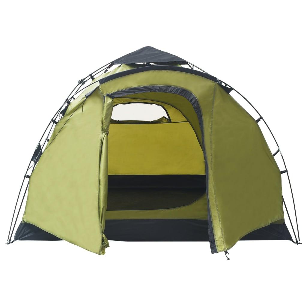Köp vidaXL Pop up campingtält 3 personer grön Grön | Fyndiq Handla vidaXL Pop up campingtält 2 3 personer 240x210x140 cm
