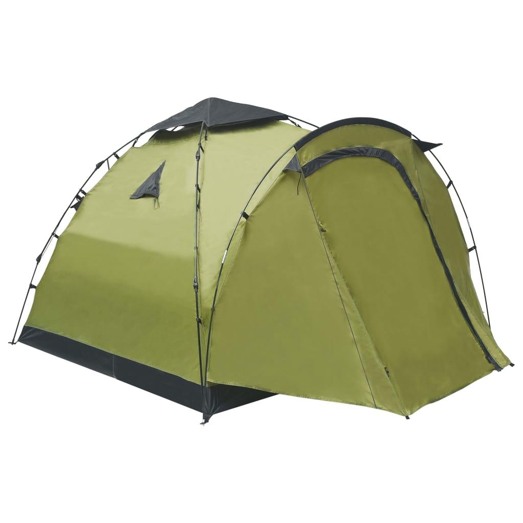 Köp vidaXL Pop up campingtält 3 personer grön Grön | Fyndiq Handla vidaXL Pop up campingtält 2 3 personer 240x210x140 cm