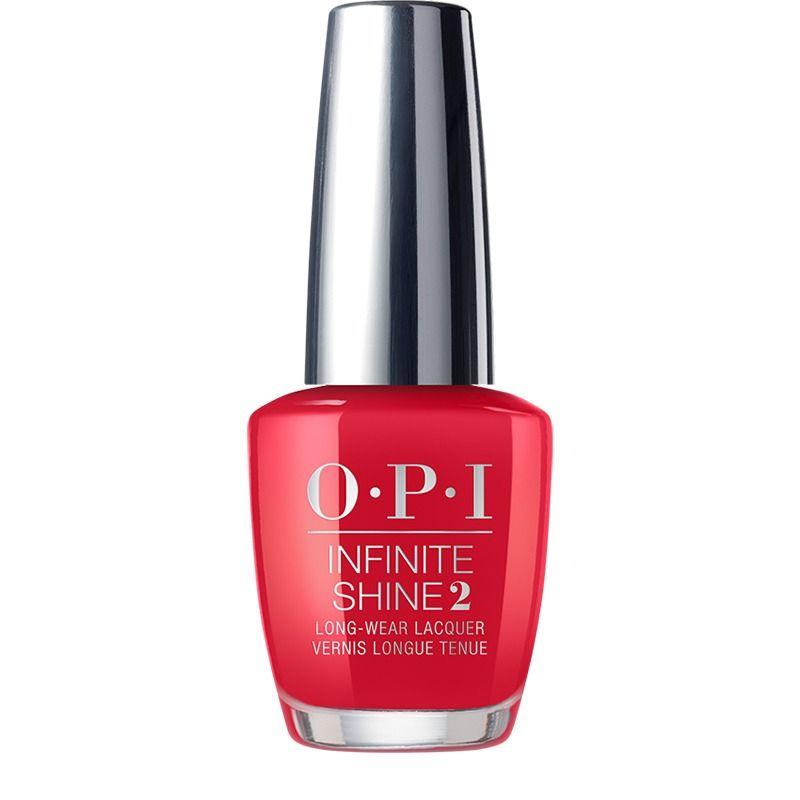 OPI Infinite Shine Red Heads Ahead
