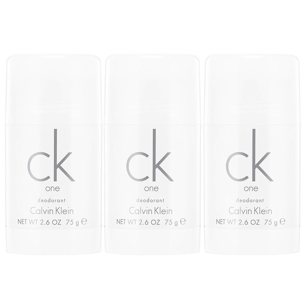 3-pack Calvin Klein CK One Deostick 75ml | CDON