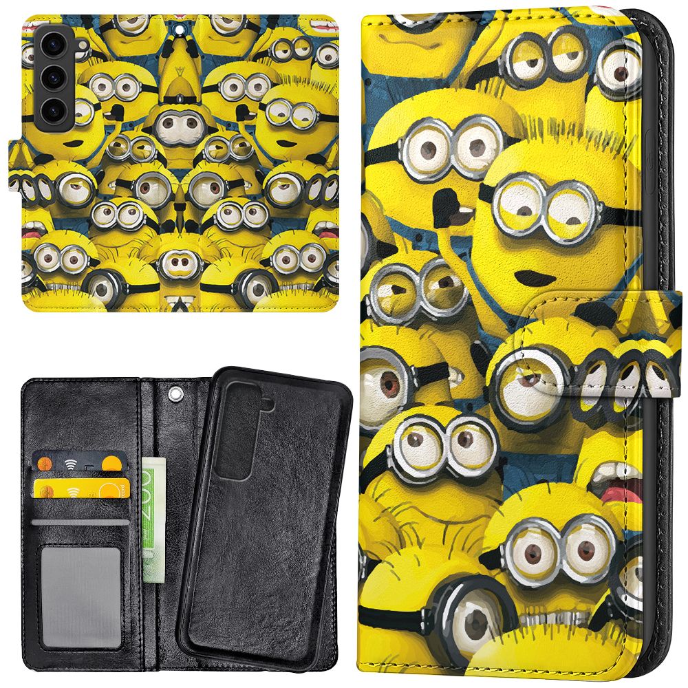 Galaxy S23 Plus - Plånboksfodral/Skal Minions