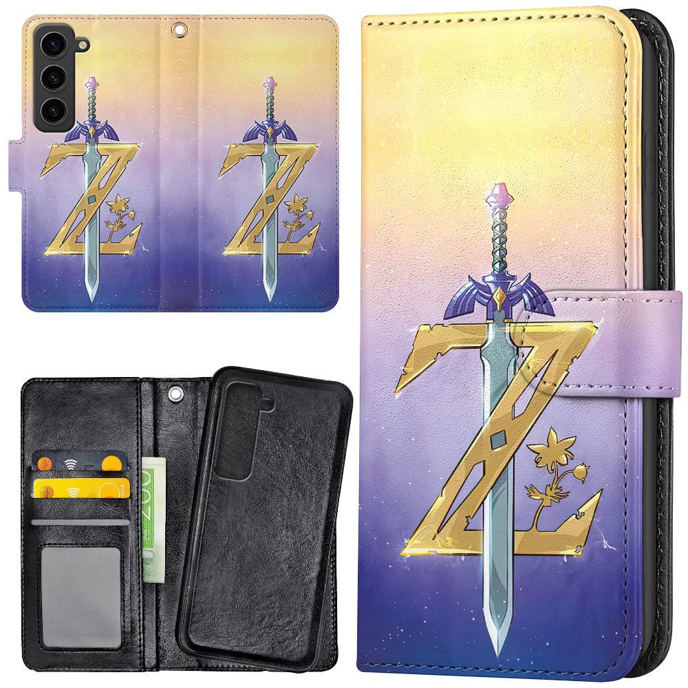 Galaxy S23 Plus - Plånboksfodral/Skal Zelda