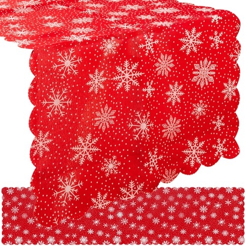 Bordslöpare / Julduk / Löpare - Jul - 150x35cm